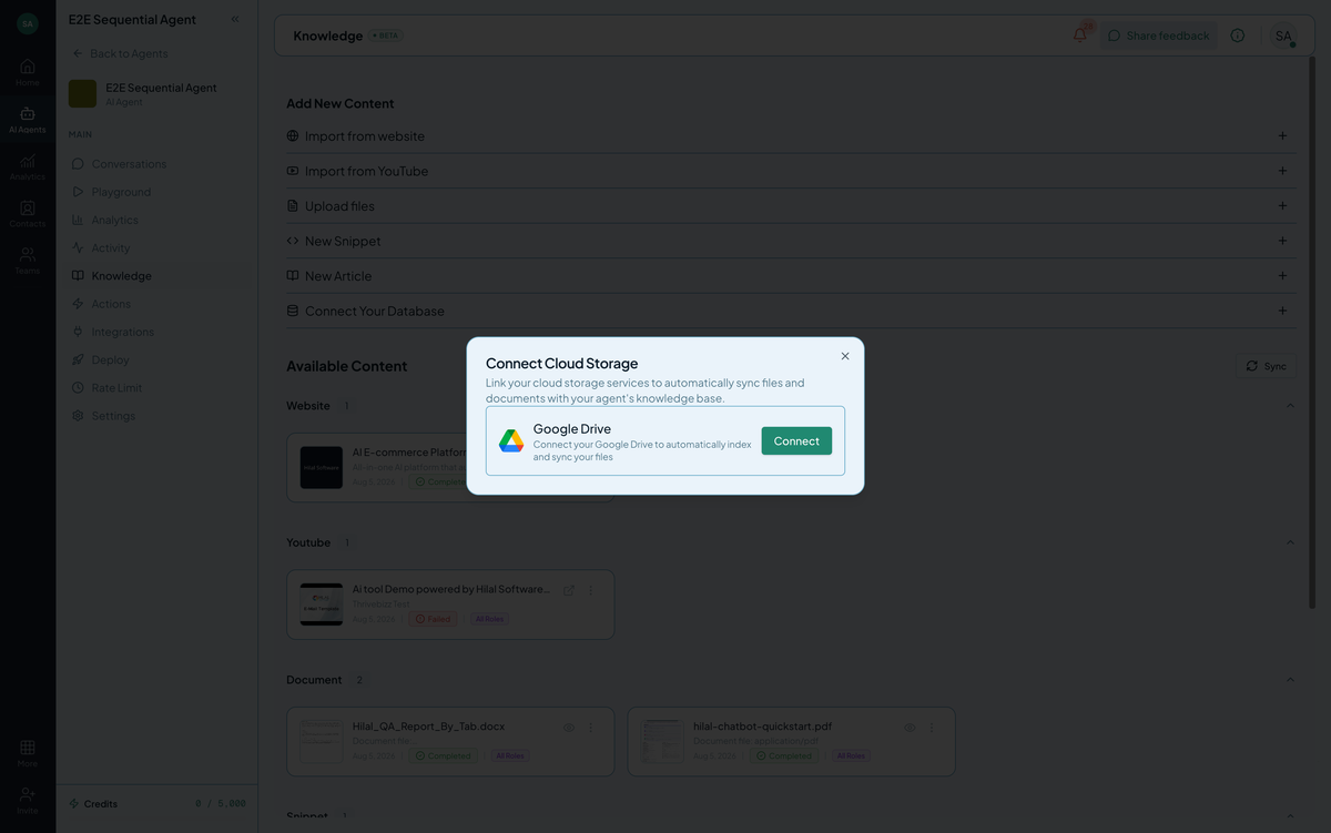 Google Drive picker